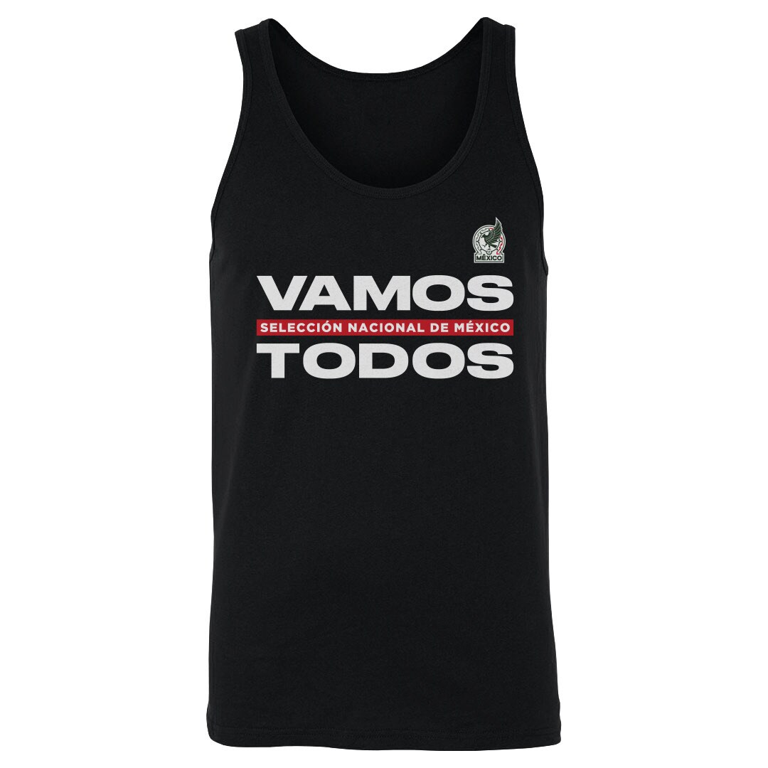 Shop mexico national team 500 level vamos todos tank top – black – Argentina National Team Jerseys & T-Shirts for True Fans