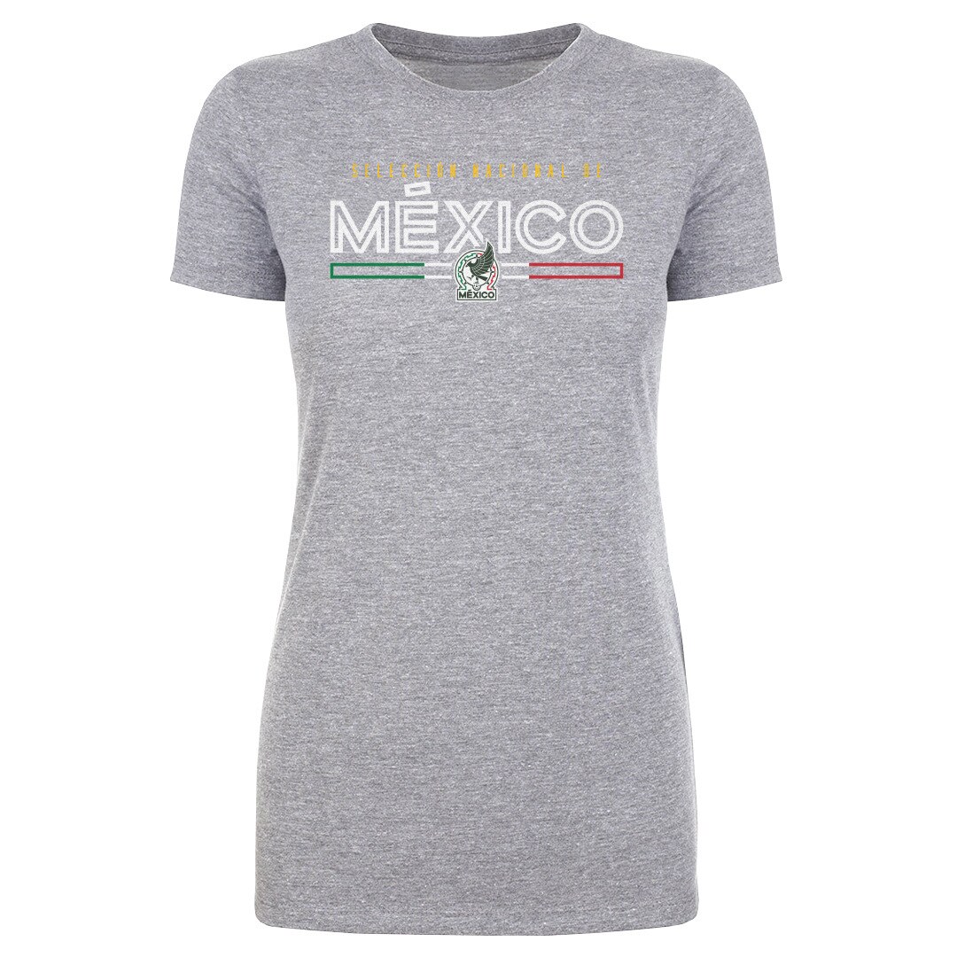 Shop mexico national team 500 level women8217s inline t-shirt – heather gray – Argentina National Team Jerseys & T-Shirts for True Fans
