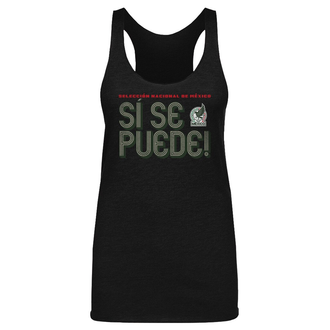 Shop mexico national team 500 level women8217s si se puede inline bold tri-blend racerback tank top – black – Argentina National Team Jerseys & T-Shirts for True Fans