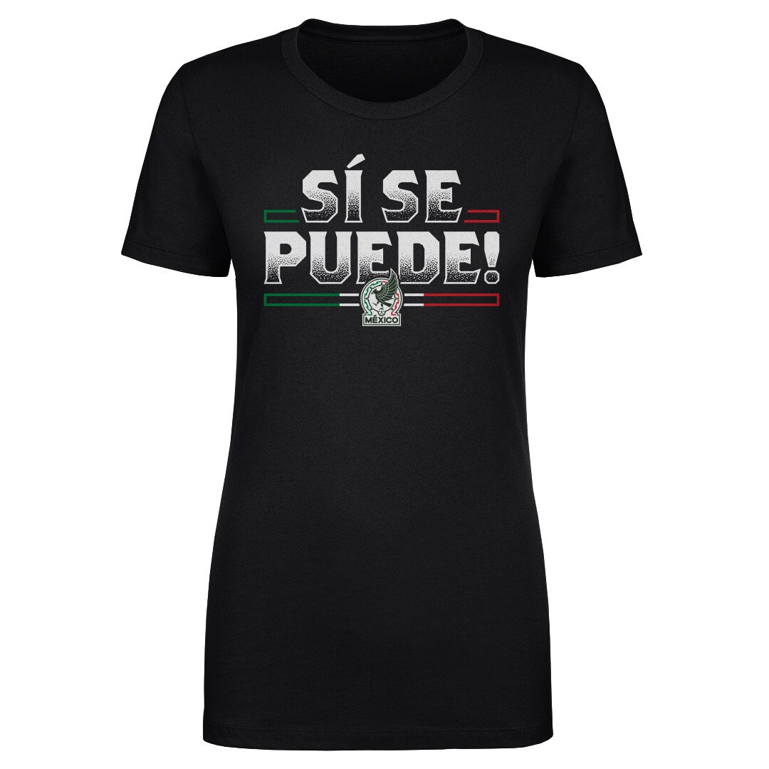 Shop mexico national team 500 level women8217s si se puede t-shirt – black – Argentina National Team Jerseys & T-Shirts for True Fans
