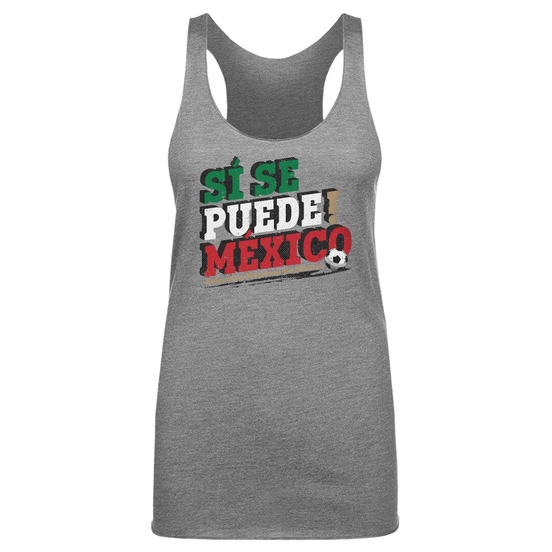 Shop mexico national team 500 level women8217s si se puede tri-blend racerback tank top – gray – Argentina National Team Jerseys & T-Shirts for True Fans