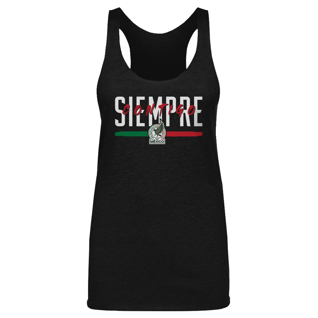 Shop mexico national team 500 level women8217s siempre contigo tri-blend tank top – black – Argentina National Team Jerseys & T-Shirts for True Fans