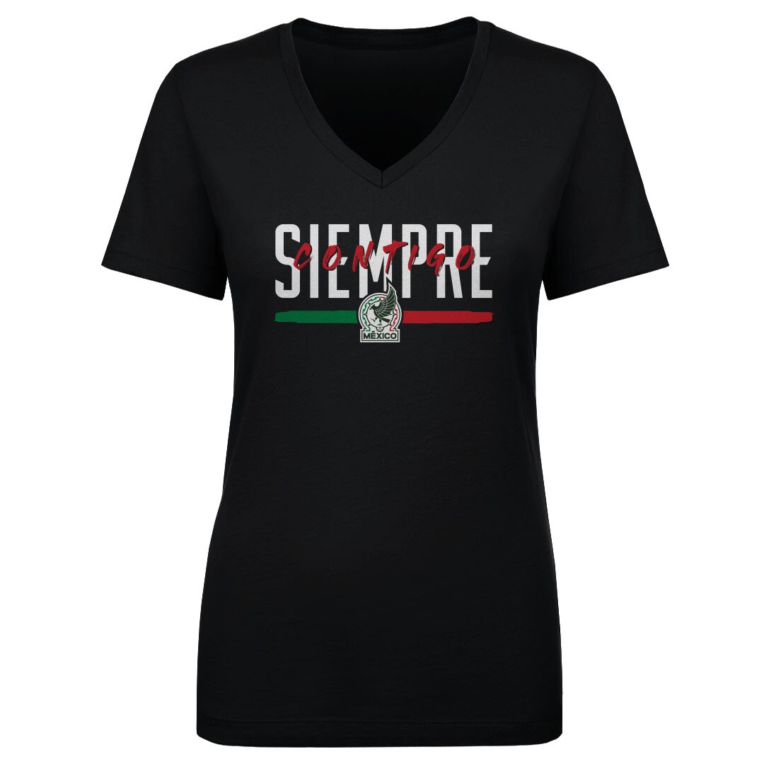Shop mexico national team 500 level women8217s siempre contigo v-neck t-shirt – black – Argentina National Team Jerseys & T-Shirts for True Fans
