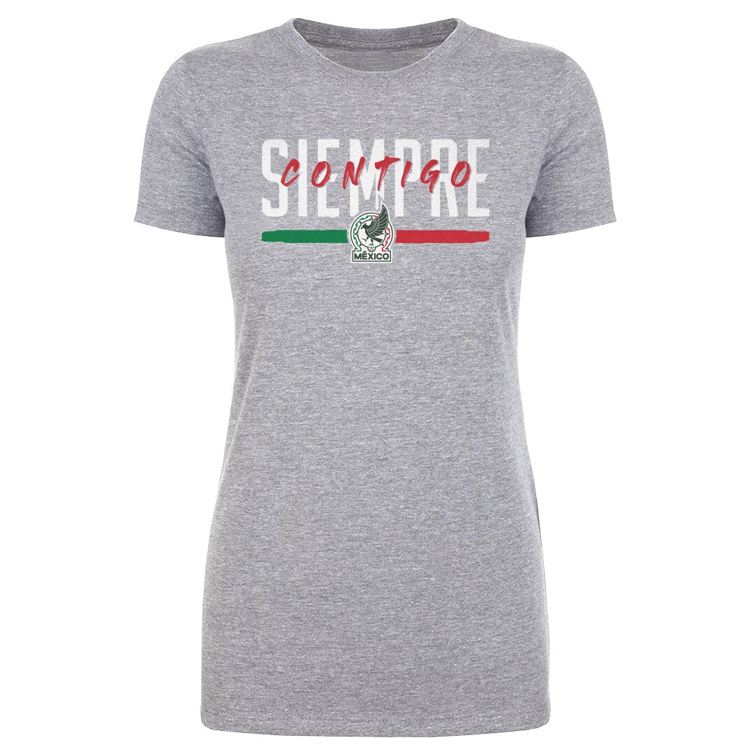 Shop mexico national team 500 level women8217s vamos todos country v-neck t-shirt – heather gray – Argentina National Team Jerseys & T-Shirts for True Fans