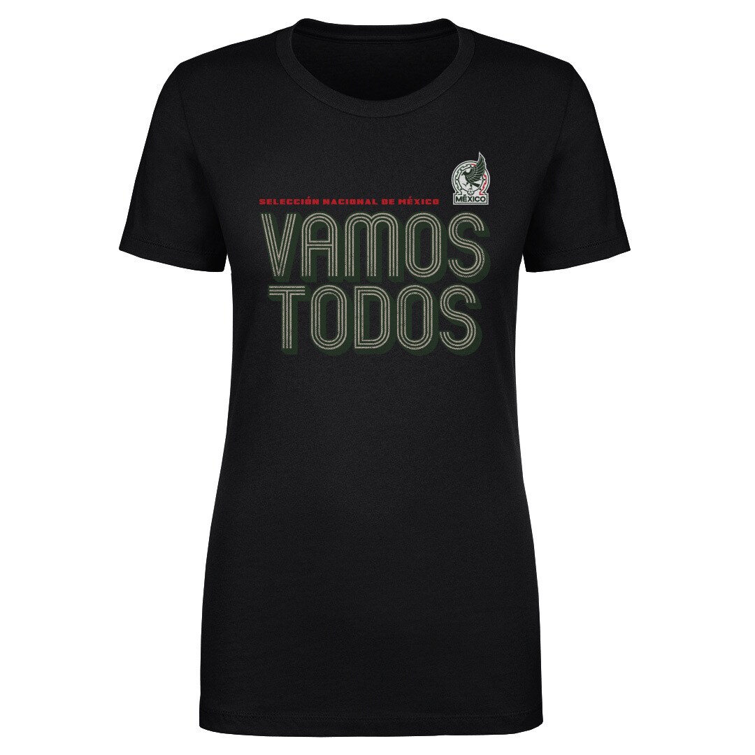 Shop mexico national team 500 level women8217s vamos todos inline bold t-shirt – black – Argentina National Team Jerseys & T-Shirts for True Fans