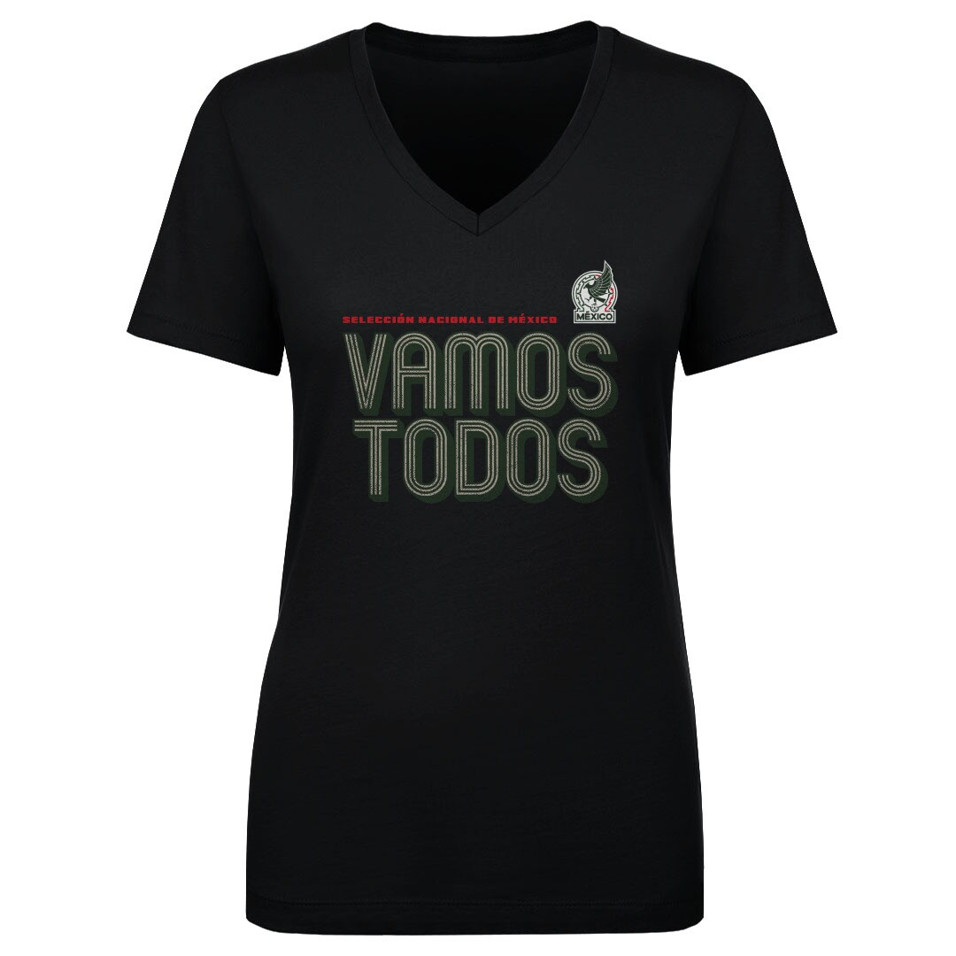 Shop mexico national team 500 level women8217s vamos todos inline bold v-neck t-shirt – black – Argentina National Team Jerseys & T-Shirts for True Fans