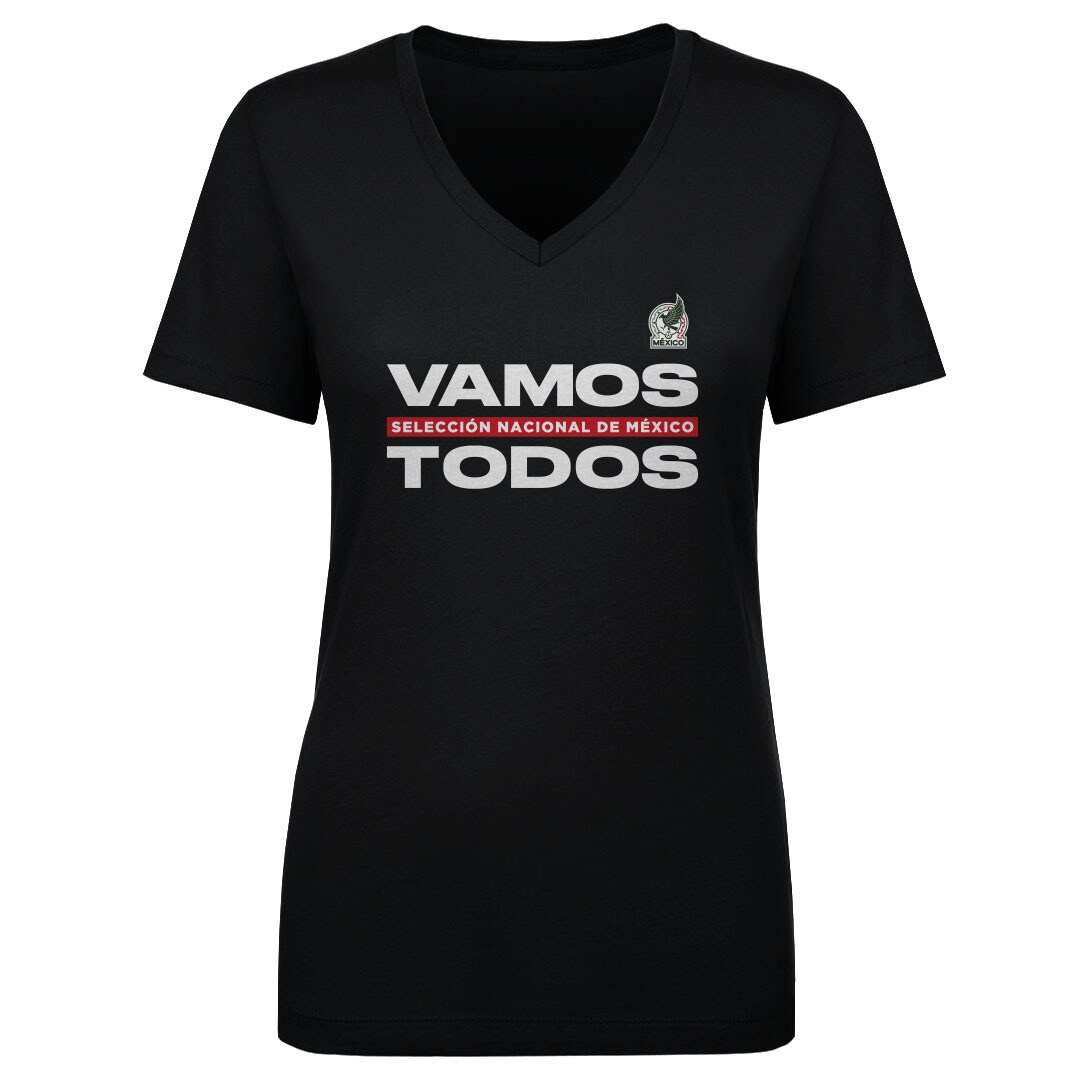 Shop mexico national team 500 level women8217s vamos todos v-neck t-shirt – black – Argentina National Team Jerseys & T-Shirts for True Fans