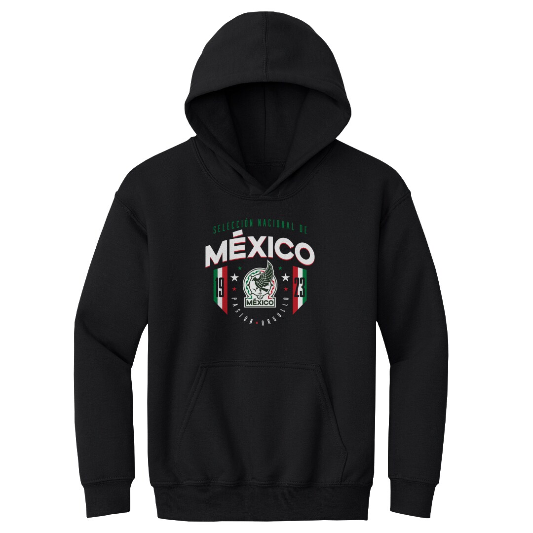 Shop mexico national team 500 level youth 1923 pullover hoodie – black – Argentina National Team Jerseys & T-Shirts for True Fans