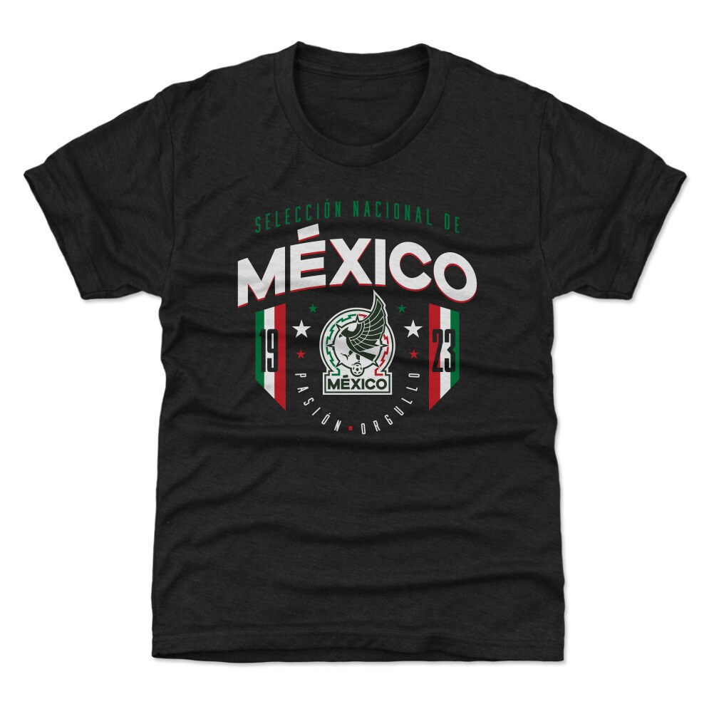Shop mexico national team 500 level youth 1923 t-shirt – black – Argentina National Team Jerseys & T-Shirts for True Fans