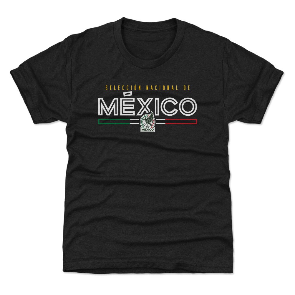 Shop mexico national team 500 level youth inline tri-blend t-shirt – black – Argentina National Team Jerseys & T-Shirts for True Fans