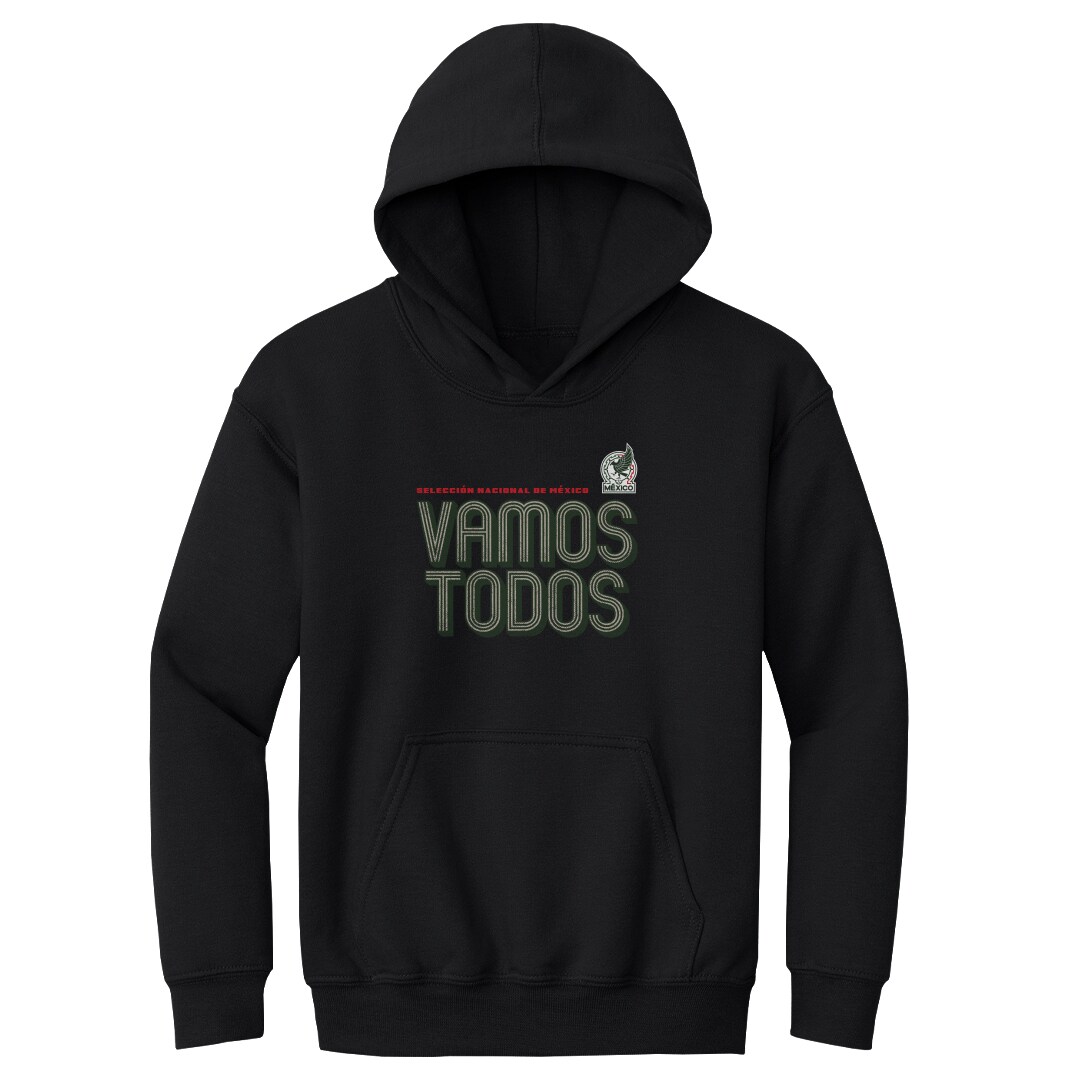 Shop mexico national team 500 level youth vamos todos inline bold pullover hoodie – black – Argentina National Team Jerseys & T-Shirts for True Fans