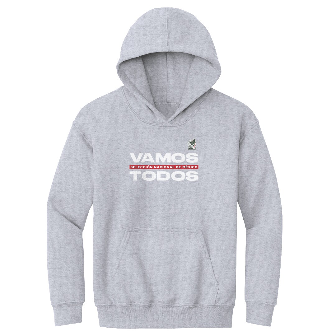 Shop mexico national team 500 level youth vamos todos pullover hoodie – gray – Argentina National Team Jerseys & T-Shirts for True Fans