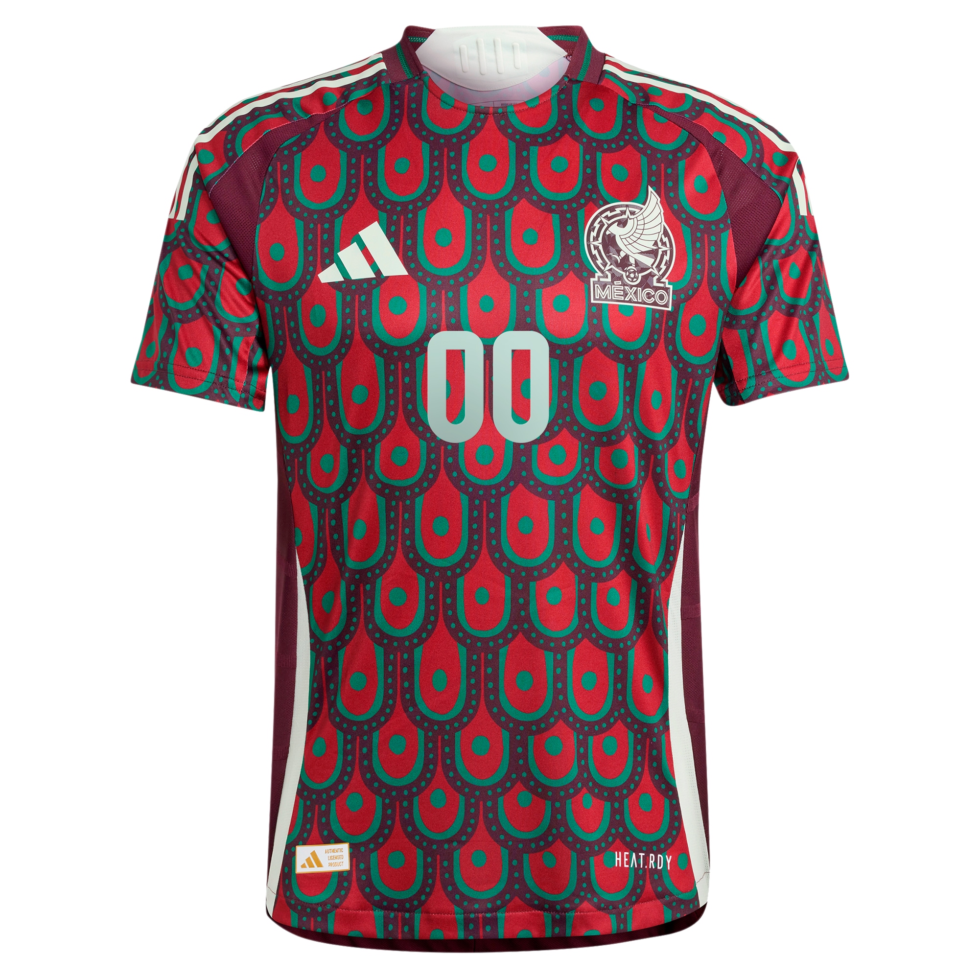 Shop mexico national team adidas 2024 home authentic custom jersey – burgundy – Argentina National Team Jerseys & T-Shirts for True Fans