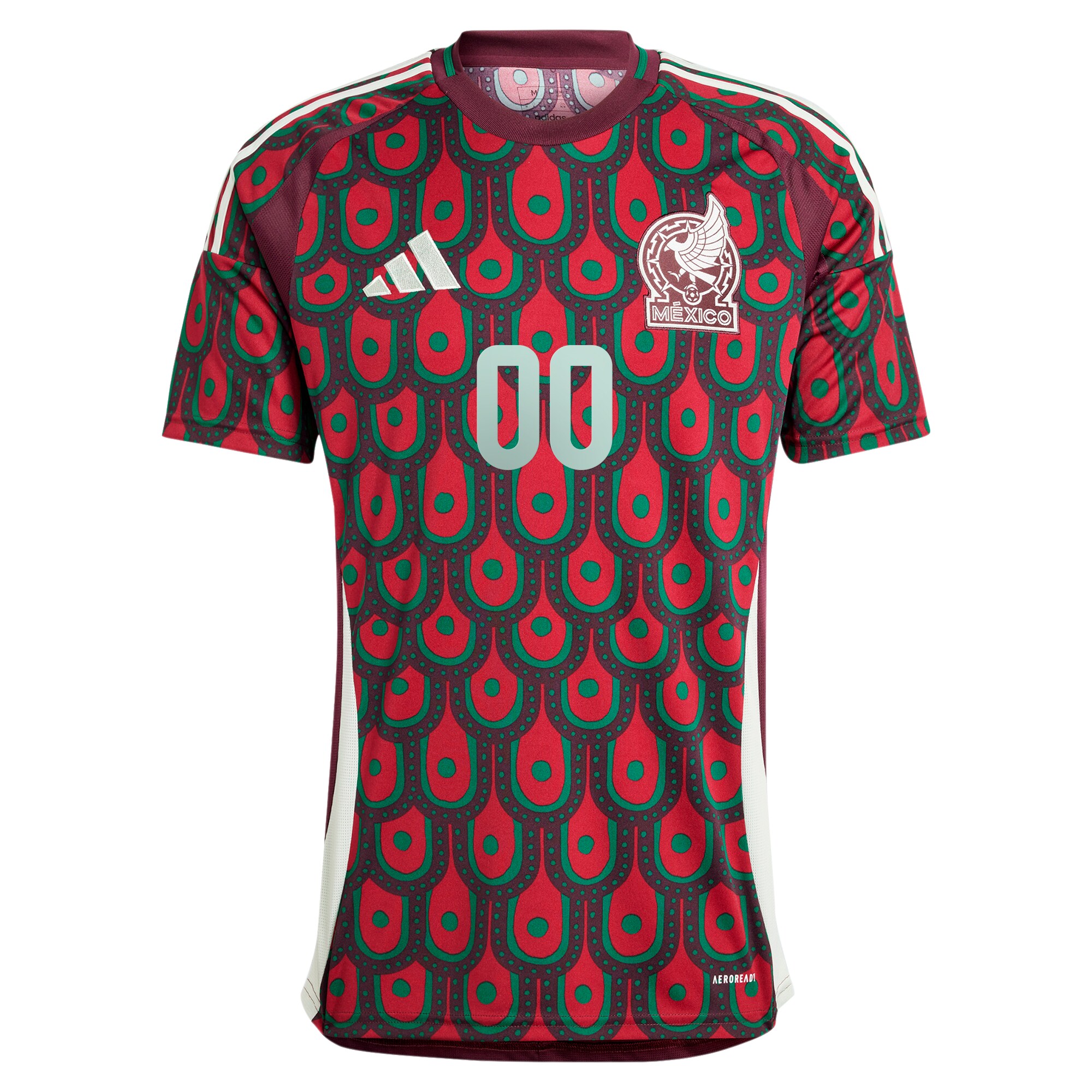 Shop mexico national team adidas 2024 home replica custom jersey – burgundy – Argentina National Team Jerseys & T-Shirts for True Fans