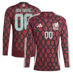 Shop mexico national team adidas 2024 home replica custom long sleeve jersey – burgundy – Argentina National Team Jerseys & T-Shirts for True Fans