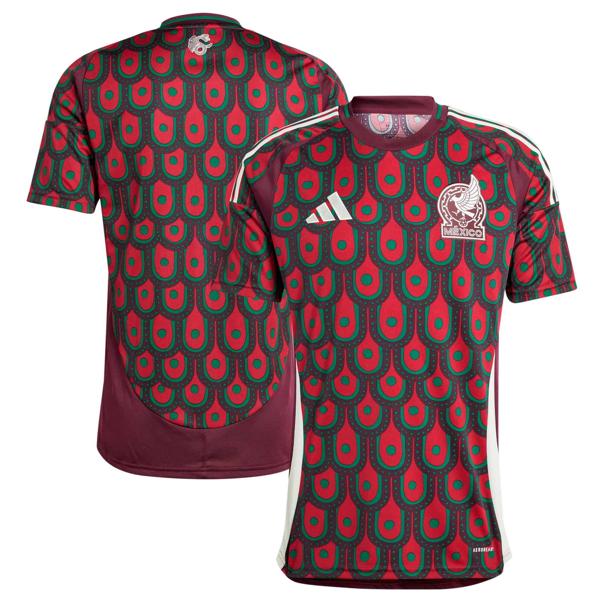 Shop mexico national team adidas 2024 home replica jersey – burgundy – Argentina National Team Jerseys & T-Shirts for True Fans
