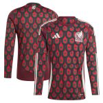 Shop mexico national team adidas 2024 home replica long sleeve jersey – burgundy – Argentina National Team Jerseys & T-Shirts for True Fans
