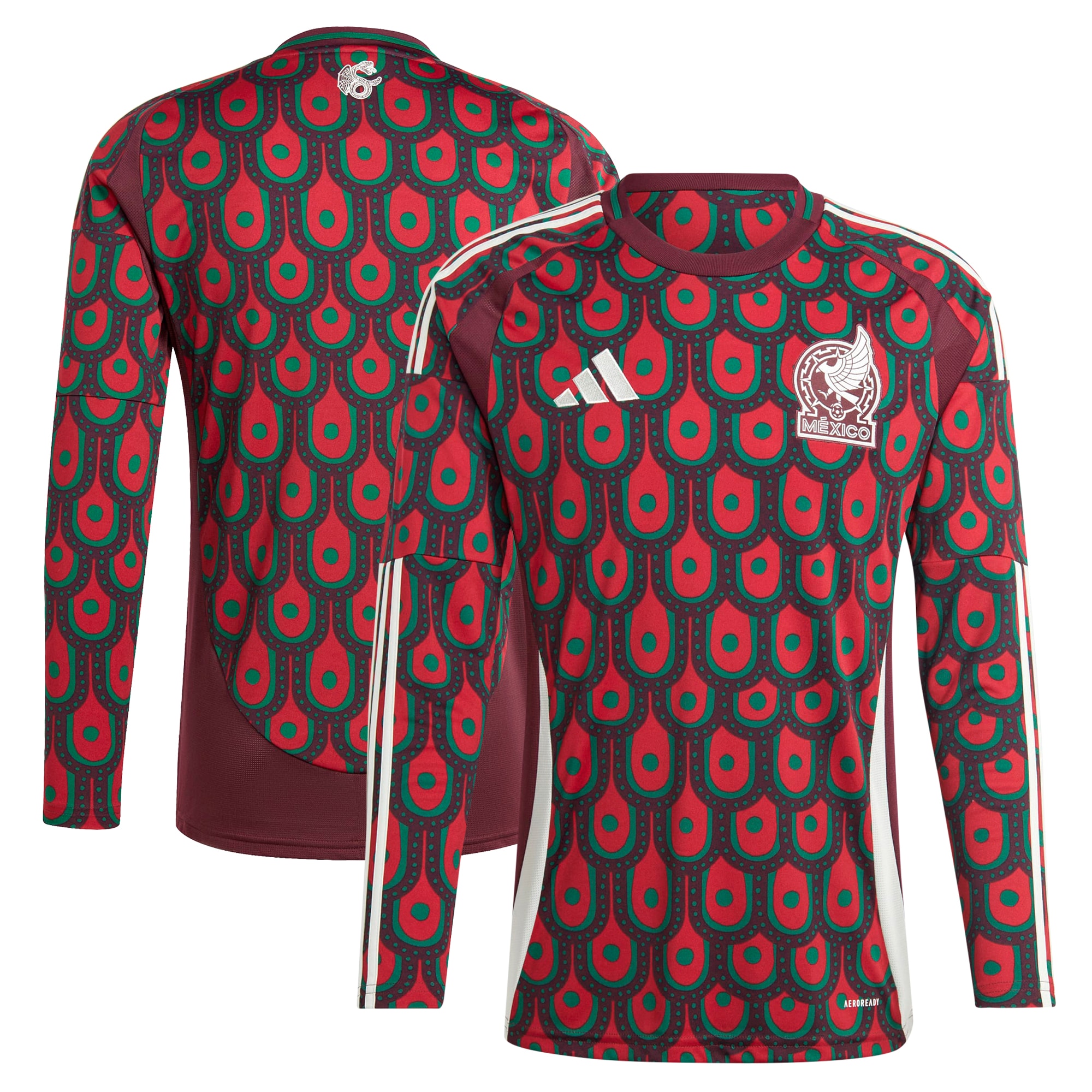 Shop mexico national team adidas 2024 home replica long sleeve jersey – burgundy – Argentina National Team Jerseys & T-Shirts for True Fans