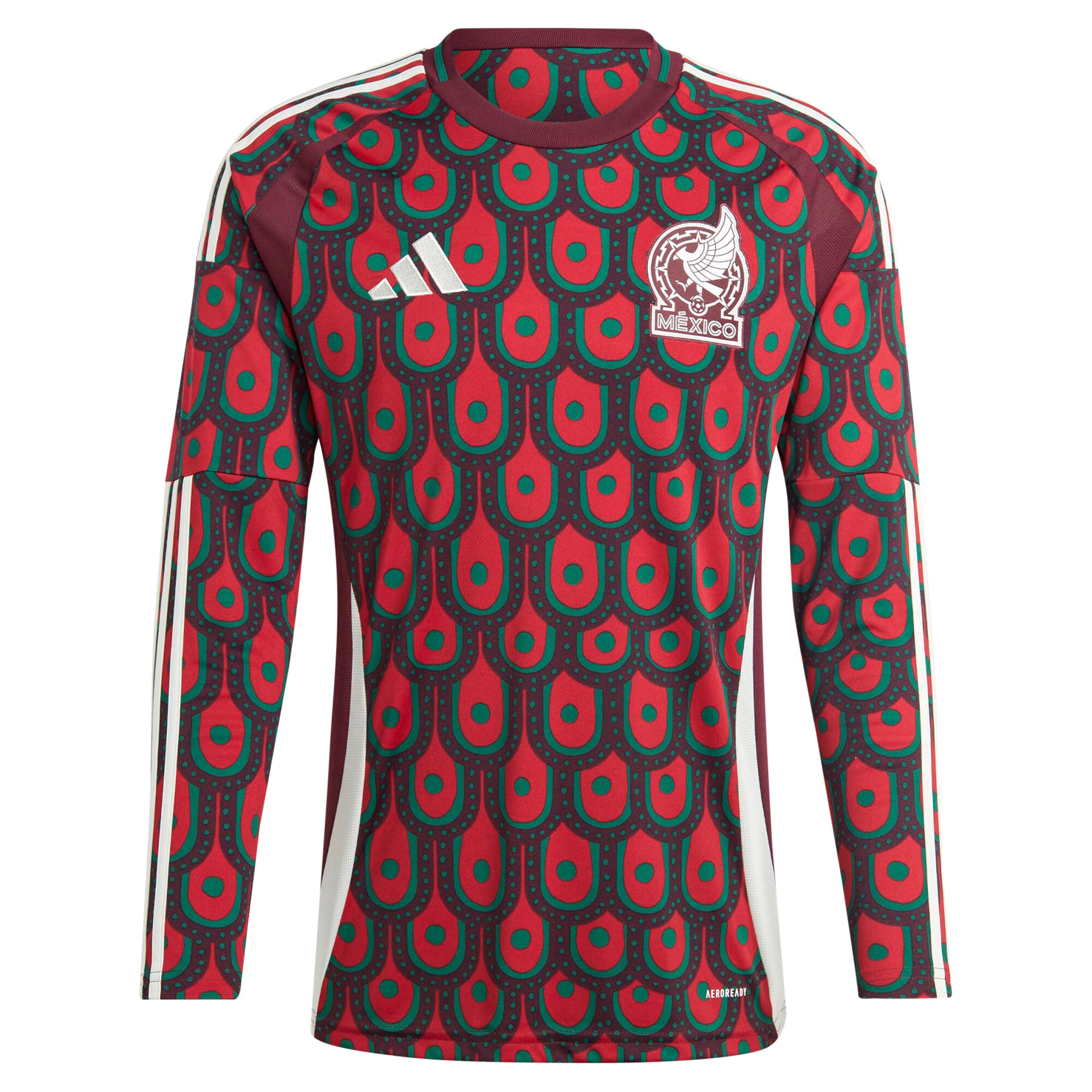 Shop mexico national team adidas 2024 home replica long sleeve jersey – burgundy – Argentina National Team Jerseys & T-Shirts for True Fans