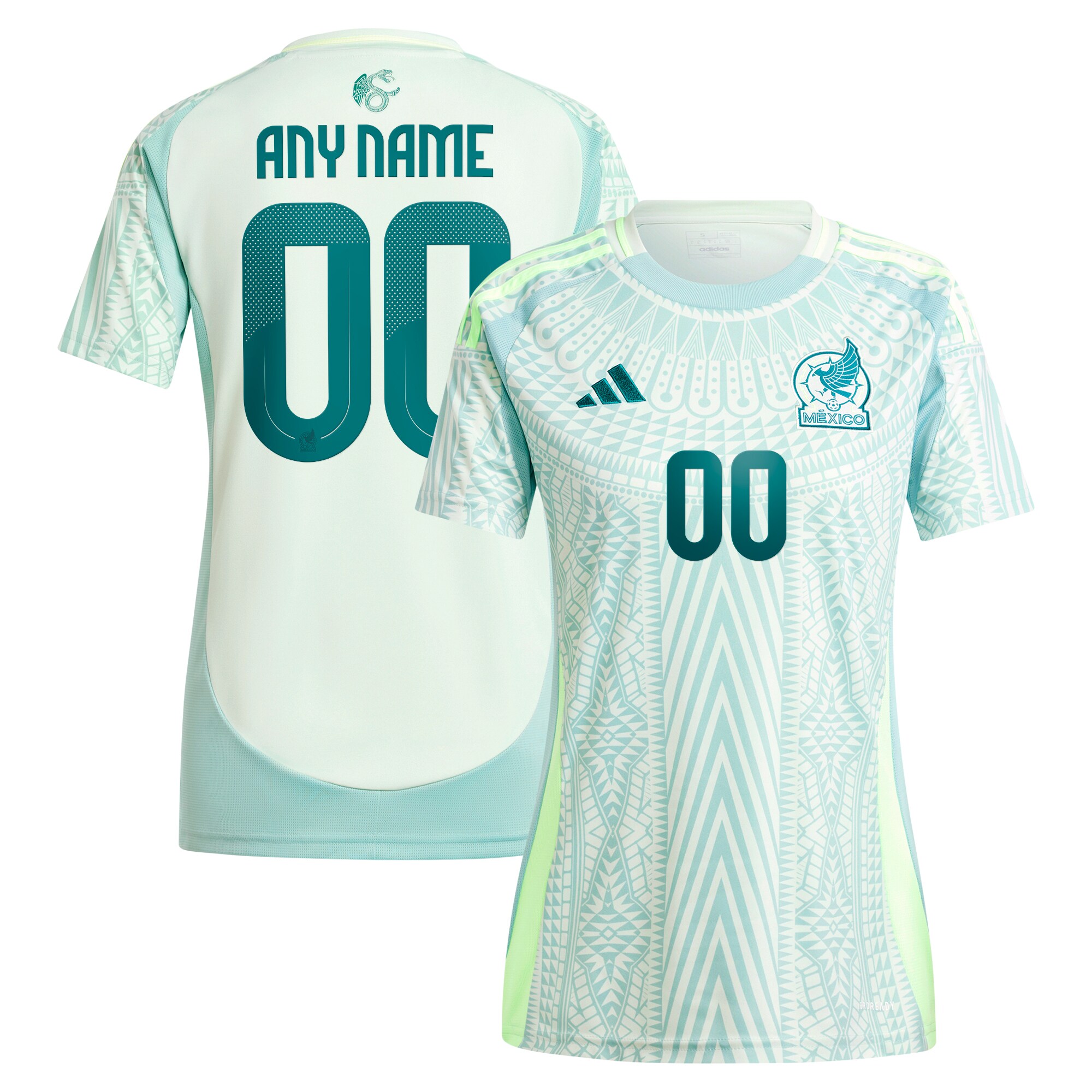 Shop mexico national team adidas women8217s 2024 away replica custom jersey – green – Argentina National Team Jerseys & T-Shirts for True Fans