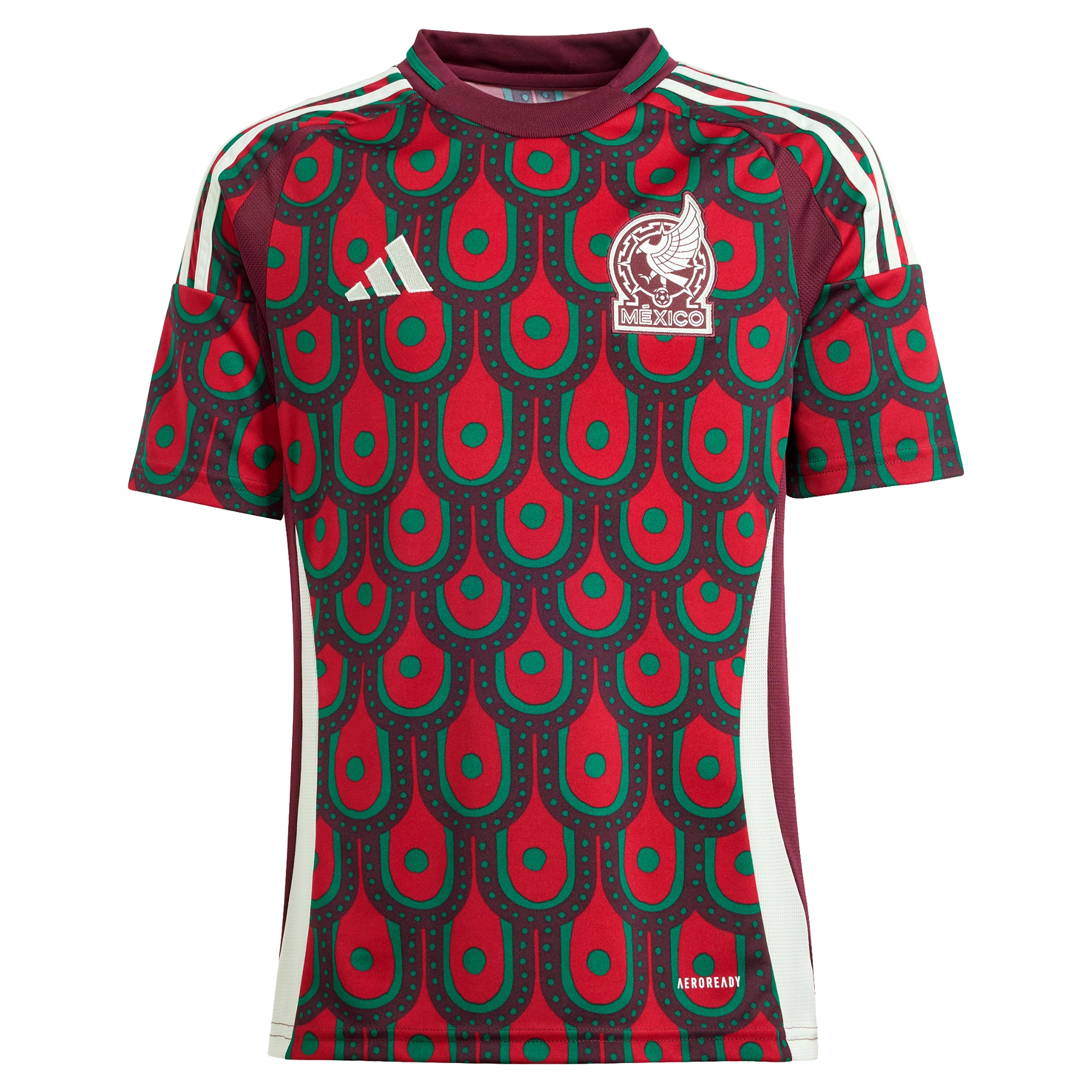 Shop mexico national team adidas youth 2024 home replica jersey – burgundy – Argentina National Team Jerseys & T-Shirts for True Fans