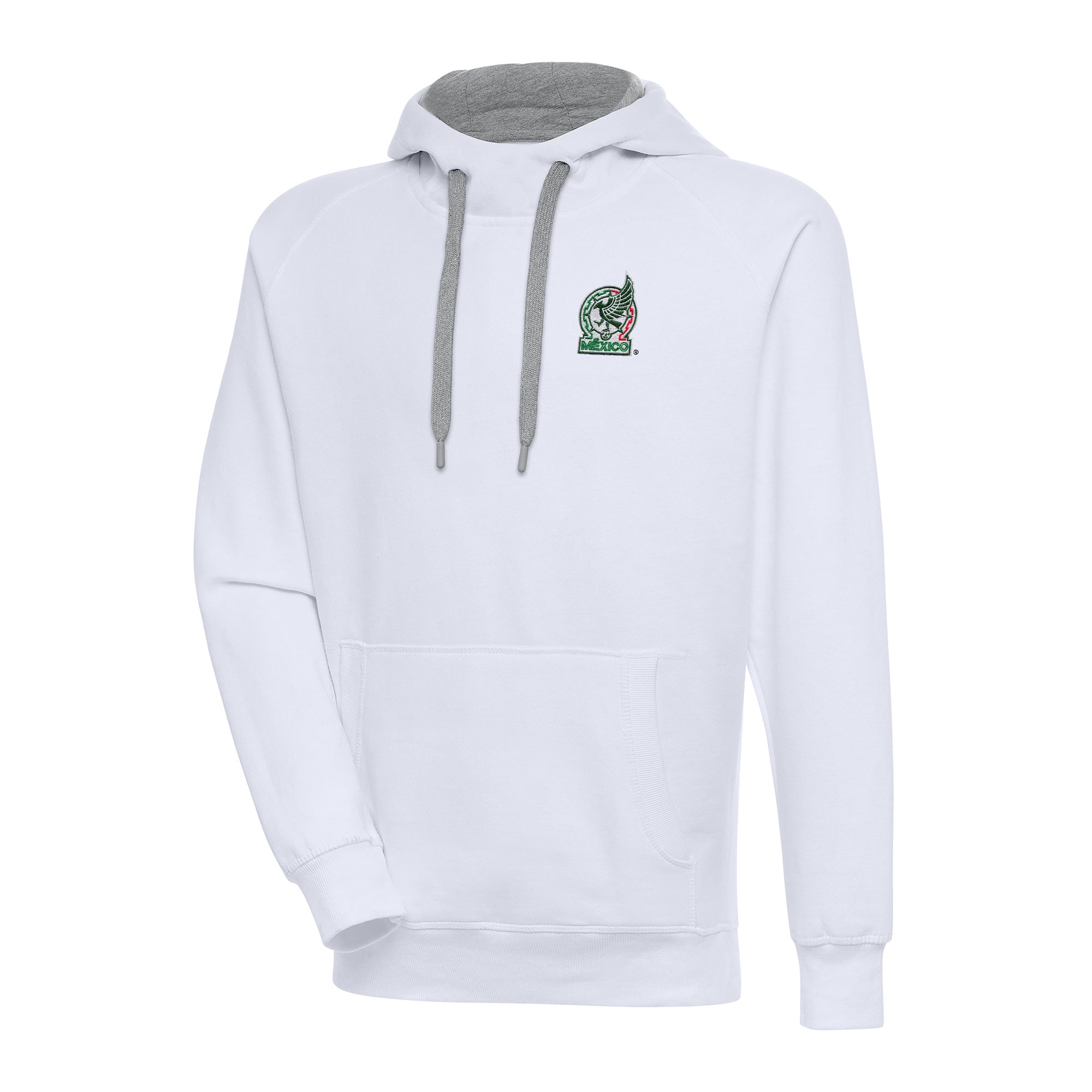 Shop mexico national team antigua takeover pullover hoodie – white – Argentina National Team Jerseys & T-Shirts for True Fans
