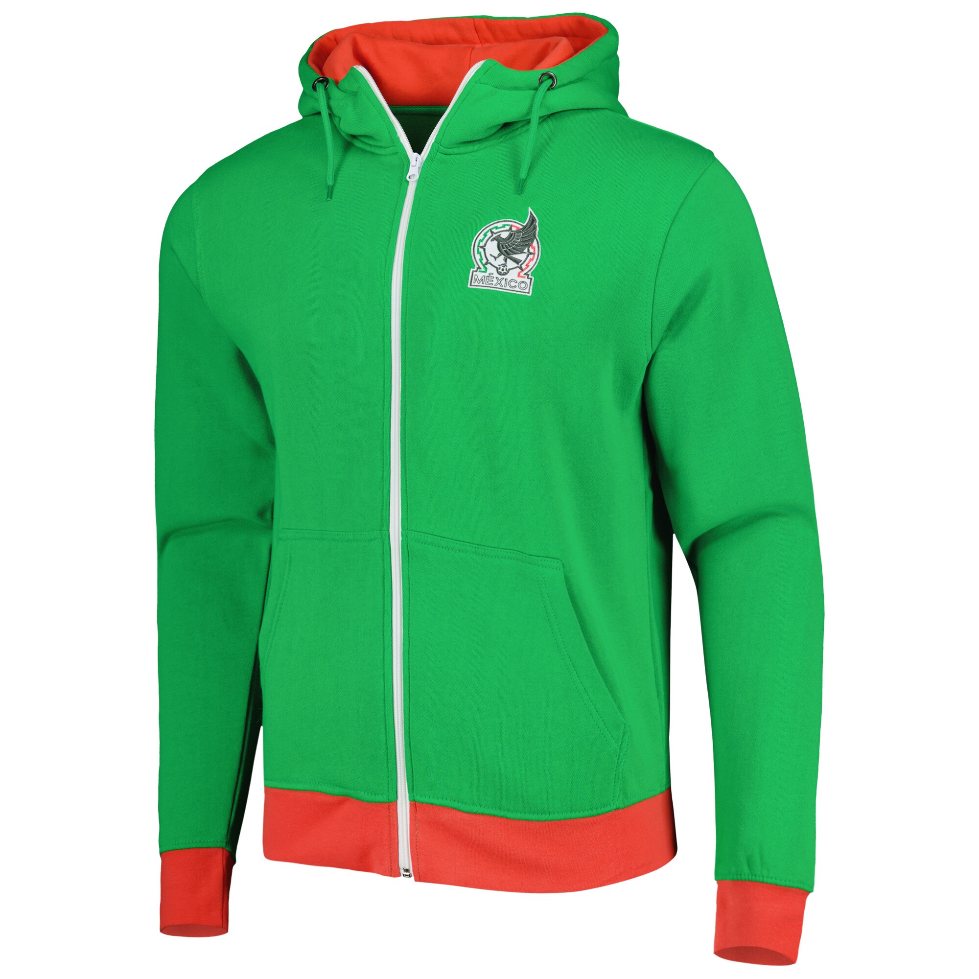 Shop mexico national team crest full-zip hoodie – green – Argentina National Team Jerseys & T-Shirts for True Fans