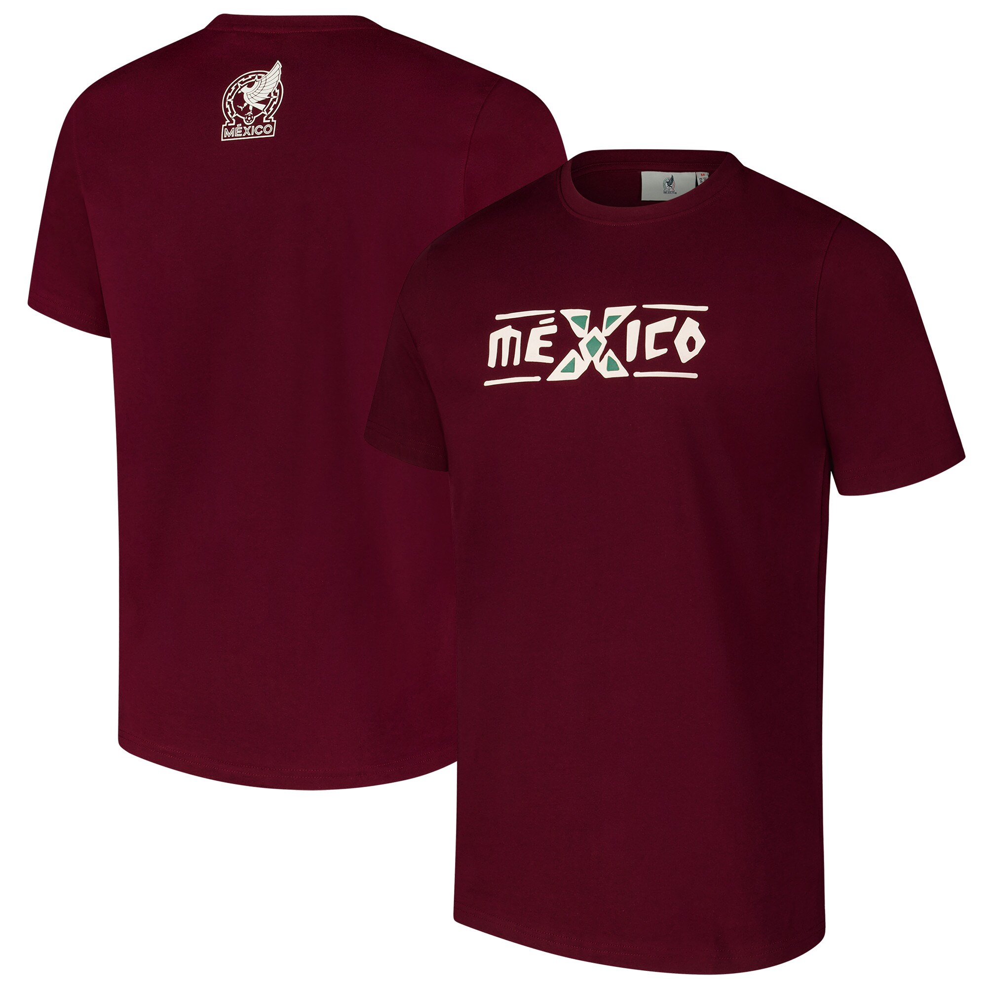 Shop mexico national team heritage heavy relaxed fit t-shirt – burgundy – Argentina National Team Jerseys & T-Shirts for True Fans