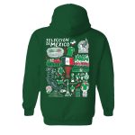 Shop mexico national team vive la fete women8217s impressions artwork pullover hoodie – green – Argentina National Team Jerseys & T-Shirts for True Fans