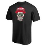 Shop mexico sugar skull t-shirt – black – Argentina National Team Jerseys & T-Shirts for True Fans