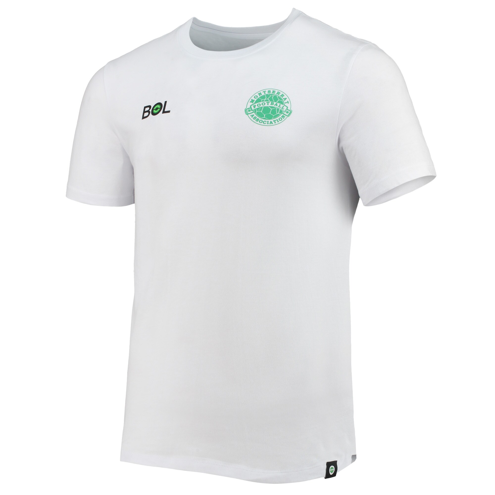 Shop montserrat national team volcano t-shirt – white – Argentina National Team Jerseys & T-Shirts for True Fans
