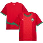 Shop morocco national team puma 2025 home replica jersey – red – Argentina National Team Jerseys & T-Shirts for True Fans