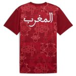 Shop morocco national team puma 2025 pre-match jersey – red – Argentina National Team Jerseys & T-Shirts for True Fans