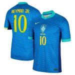 Shop neymar jr. brazil national team nike 2024 away stadium replica player jersey – blue – Argentina National Team Jerseys & T-Shirts for True Fans