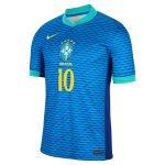 Shop neymar jr. brazil national team nike 2024 away stadium replica player jersey – blue – Argentina National Team Jerseys & T-Shirts for True Fans