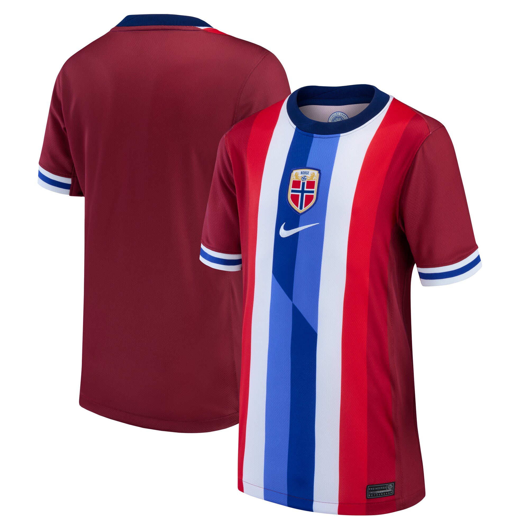 Shop norway national team nike youth 2024 home replica blank jersey – red – Argentina National Team Jerseys & T-Shirts for True Fans