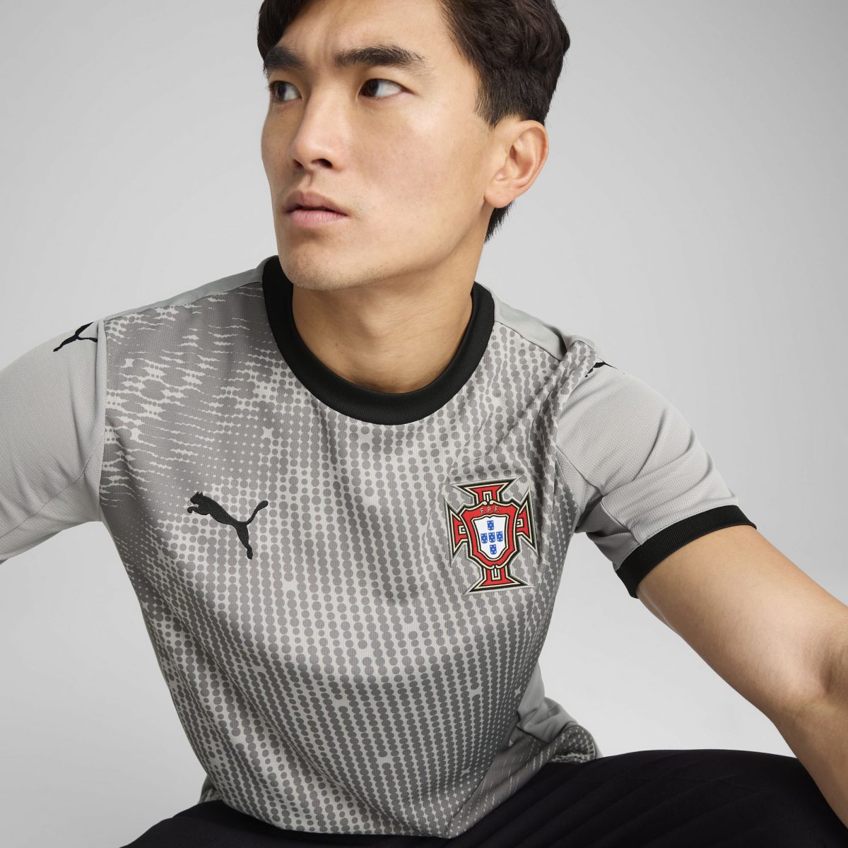 Shop portugal national team puma 2025 goalkeeper jersey – gray – Argentina National Team Jerseys & T-Shirts for True Fans