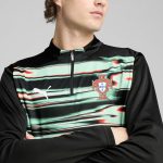 Shop portugal national team puma 2025 pre-match quarter-zip top – black – Argentina National Team Jerseys & T-Shirts for True Fans