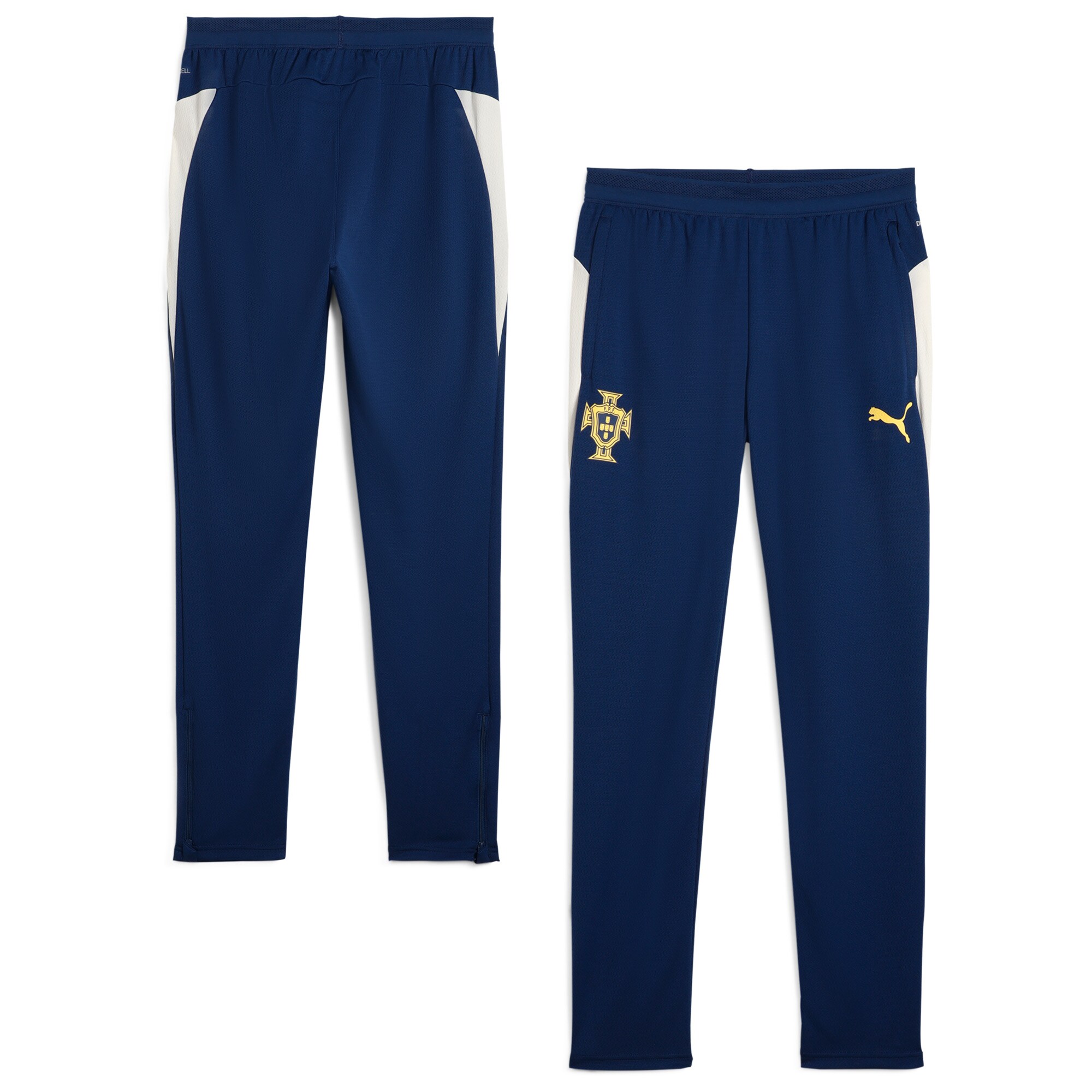 Shop portugal national team puma 2025 training pants – blue – Argentina National Team Jerseys & T-Shirts for True Fans