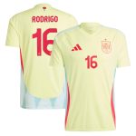 Shop rodrigo spain national team adidas 2024 away replica jersey – yellow – Argentina National Team Jerseys & T-Shirts for True Fans
