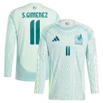 Shop santiago giménez mexico national team adidas 2024 away replica player long sleeve jersey – green – Argentina National Team Jerseys & T-Shirts for True Fans