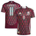 Shop santiago giménez mexico national team adidas 2024 home authentic player jersey – burgundy – Argentina National Team Jerseys & T-Shirts for True Fans