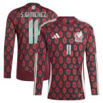 Shop santiago giménez mexico national team adidas 2024 home replica player long sleeve jersey – burgundy – Argentina National Team Jerseys & T-Shirts for True Fans