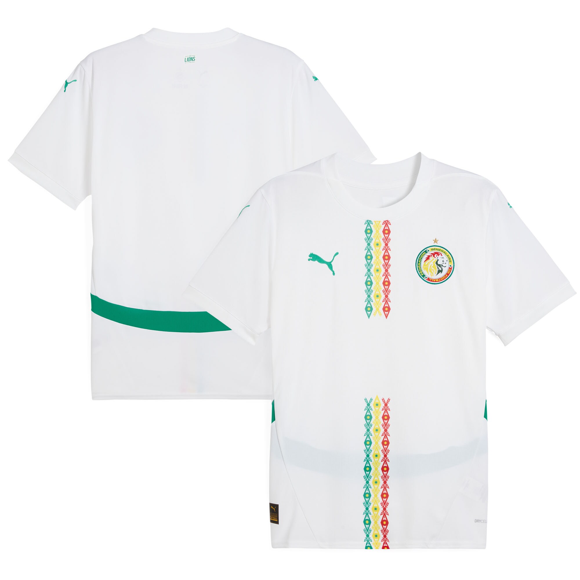 Shop senegal national team puma 2025 home replica jersey – white – Argentina National Team Jerseys & T-Shirts for True Fans