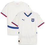 Shop serbia national team puma 2024 away replica jersey – white – Argentina National Team Jerseys & T-Shirts for True Fans