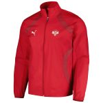 Shop serbia national team puma 2024 pre-match full-zip hoodie jacket – red – Argentina National Team Jerseys & T-Shirts for True Fans