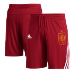 Shop spain national team adidas club crest three-stripe aeroready shorts – red – Argentina National Team Jerseys & T-Shirts for True Fans