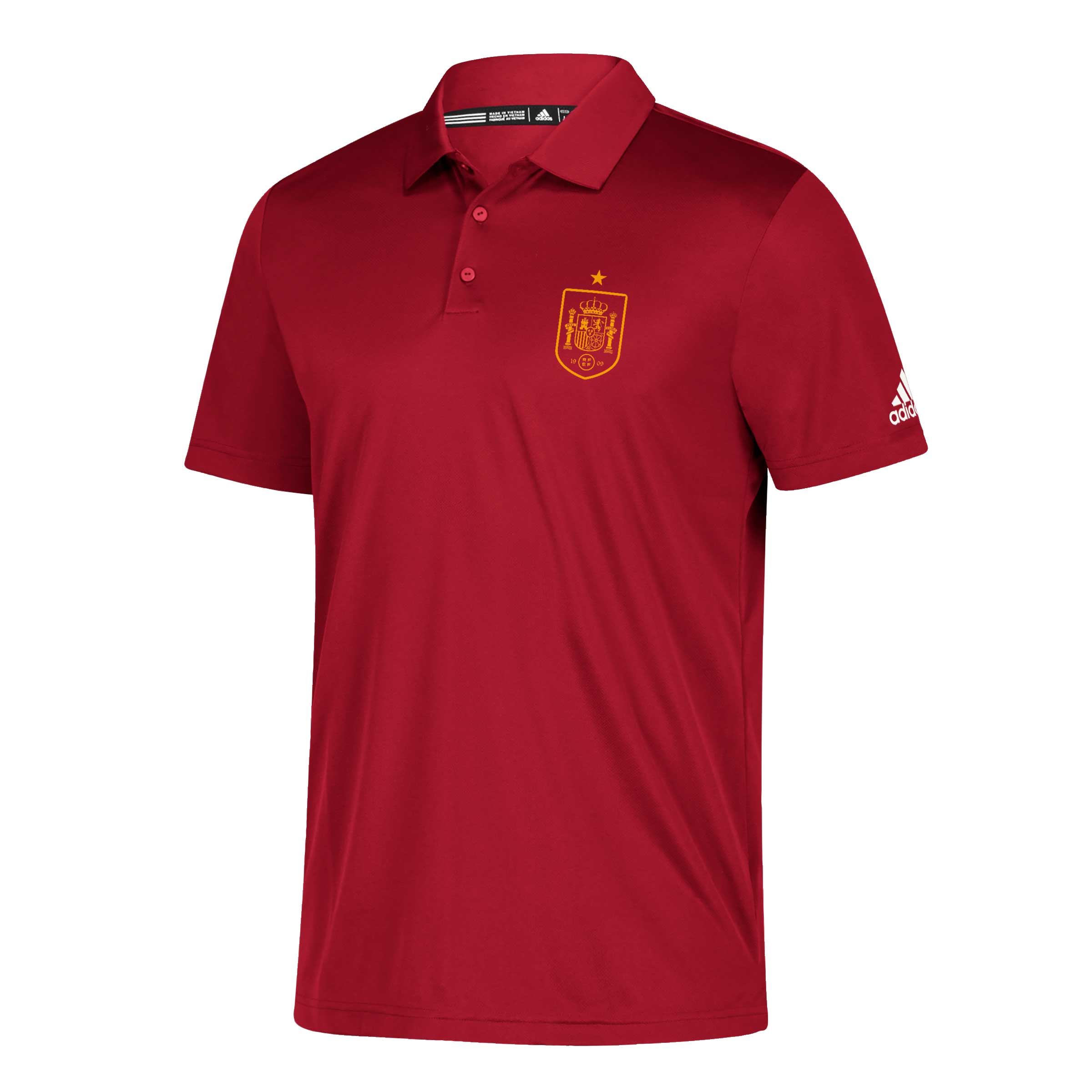 Shop spain national team adidas grind climalite polo – red – Argentina National Team Jerseys & T-Shirts for True Fans
