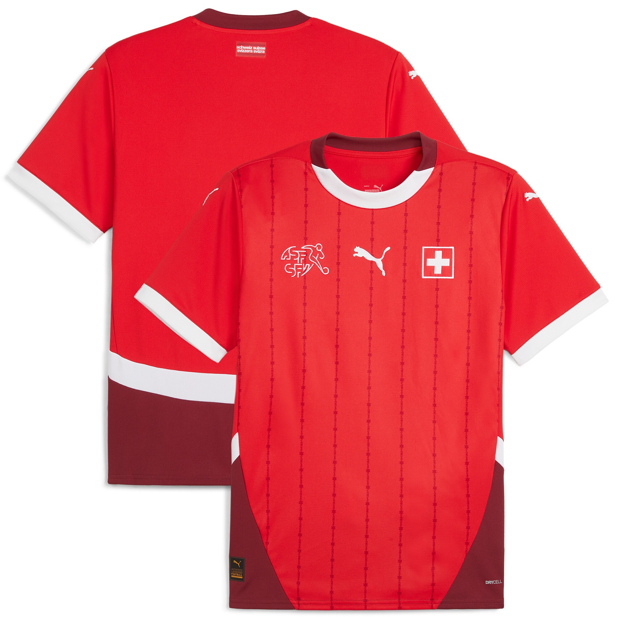 Shop switzerland national team puma 2024 home replica jersey – red – Argentina National Team Jerseys & T-Shirts for True Fans